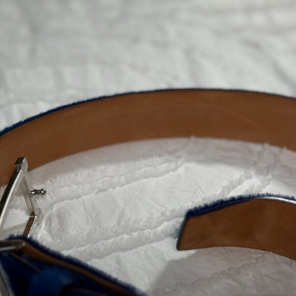 Men's Cobbler Union Calf Hair Belt - Picture 3 of 4
